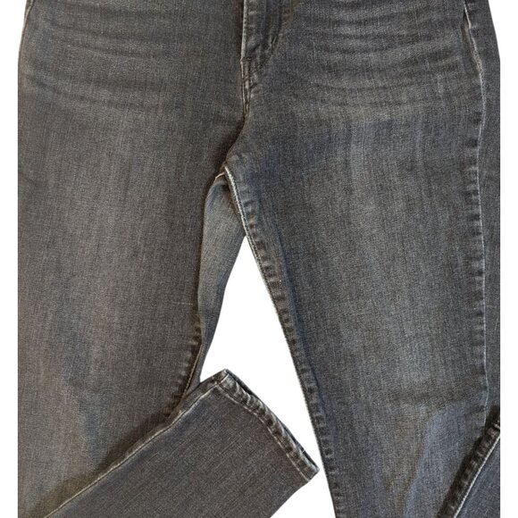 LEVI'S 721 High Rise Womens Black Denim Skinny Stretch Jeans - Picture 10 of 10